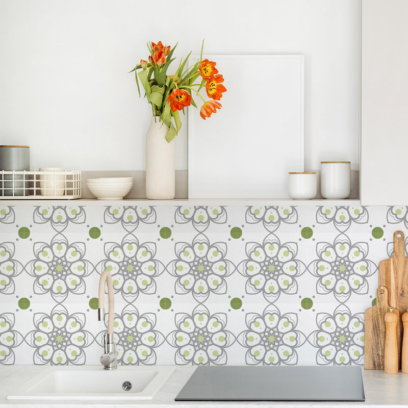 10pcs Wall Backsplash,DIY Wall Stickers, Murals Textured For Kitchen Bathroom Furniture