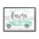 «Bunny Hop Farms Sign», œuf de Pâques, camion vert par Daphne Polselli - impression