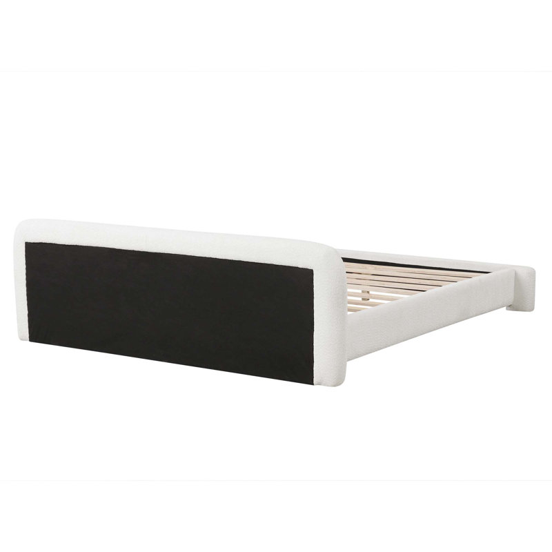 Cozy Upholstered Bouce Bed - A Dreamy and Comfortable Centerpiece for Your Peaceful Bedroom Retreat