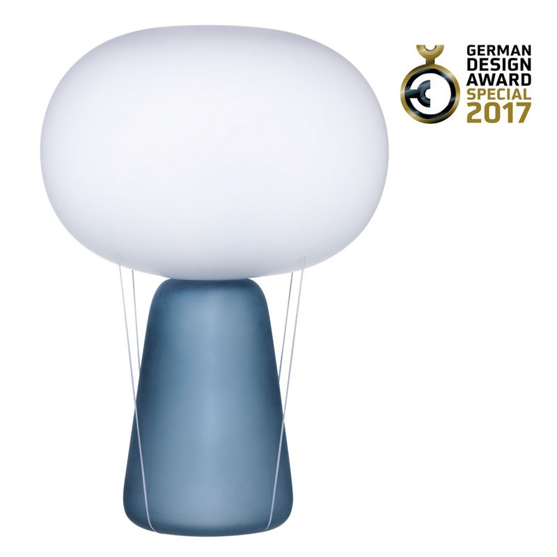 Blow Table Lamp, Opal Blue