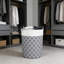 Panier à linge pliable en tissu de grande capacité avec poignées en aluminium - Bac de rangement cylindrique pour usage domestique, dortoir ou commercial - Organisateur polyvalent avec motif de lanterne-813729750-813729748