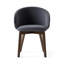 Tuka Upholstered Armchair with Wooden Frame-1188789857-1188789859