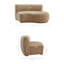 Ruslan 64 " Velvet Loveseat-1389236031