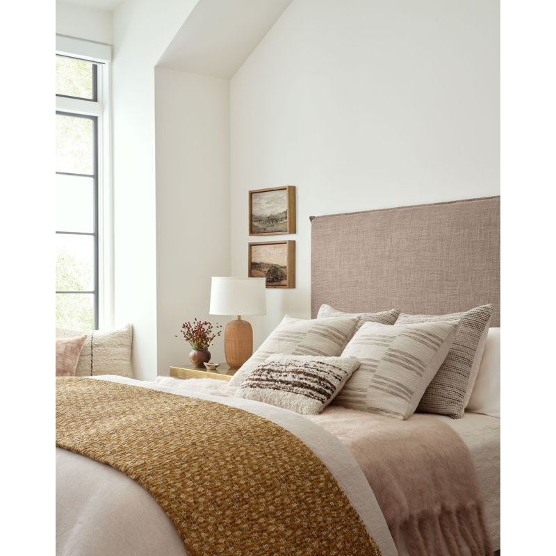 Amber Lewis x Loloi Carla Ivory / Black Pillow, Polyester/Polyfill