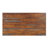 Myra  Dining Table, 67" Rectangular Top In Walnut Brown Sheesham Wood, Black Metal Base