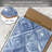 Wood/Bamboo Geometric Rectangle Placemat