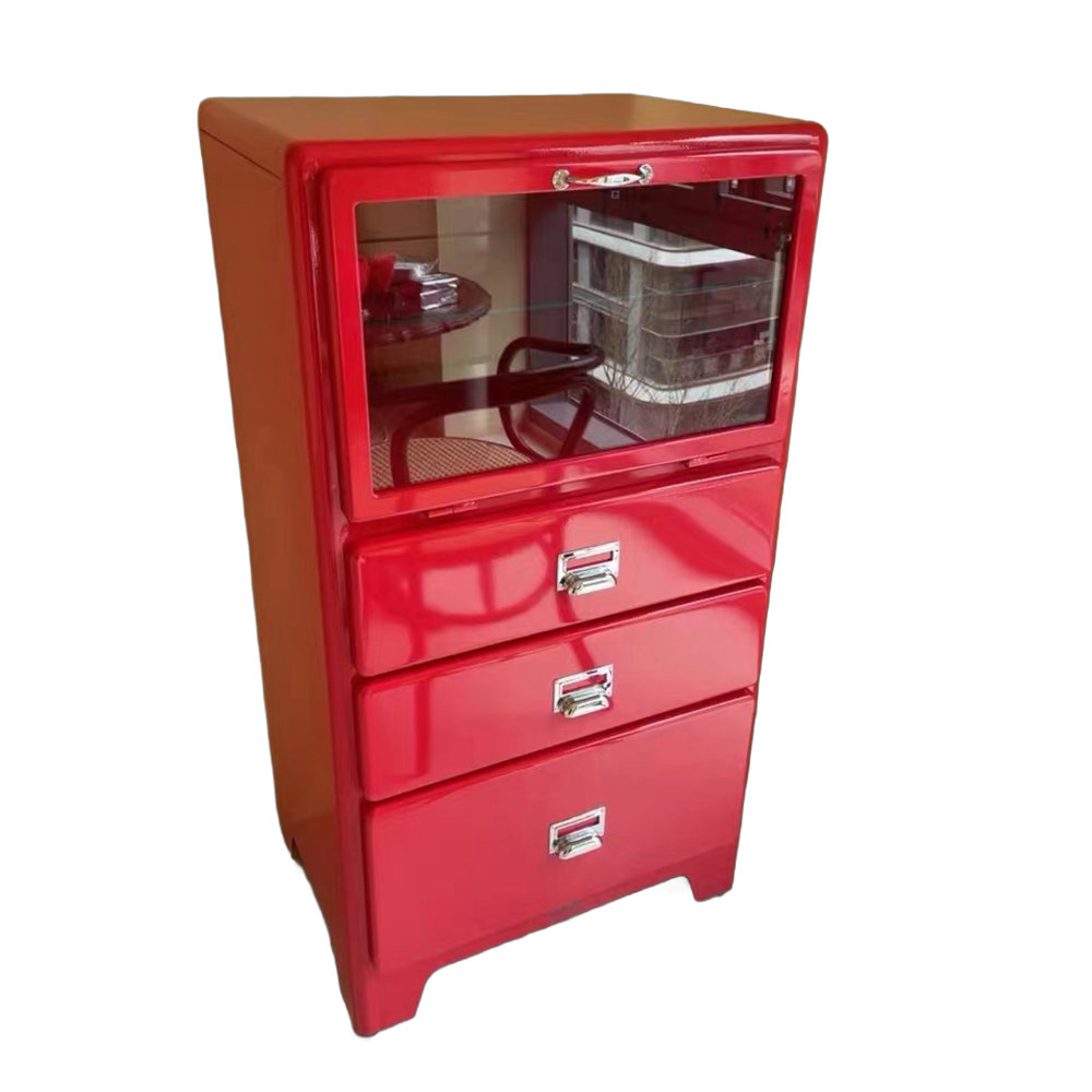 Runnie Metal Accent Cabinet