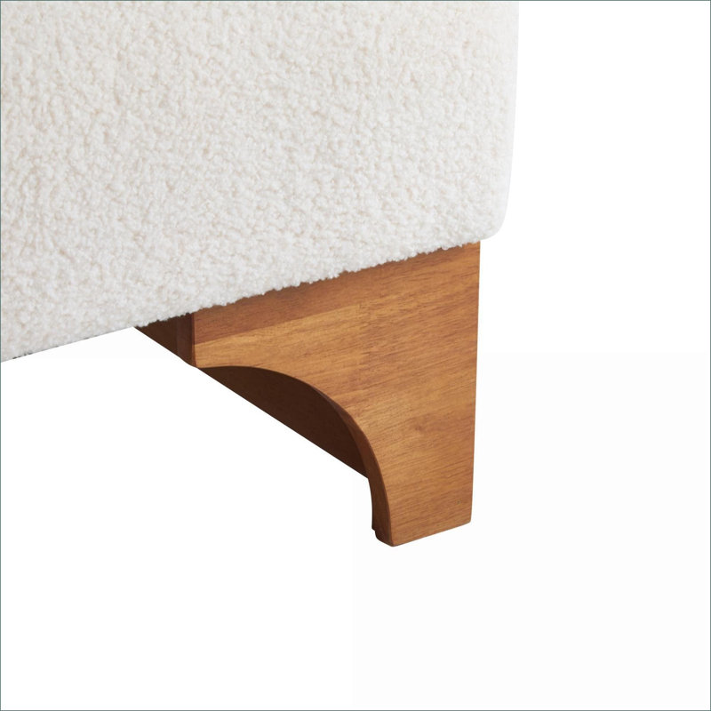 Méridienne Modern Boucle, Blanc