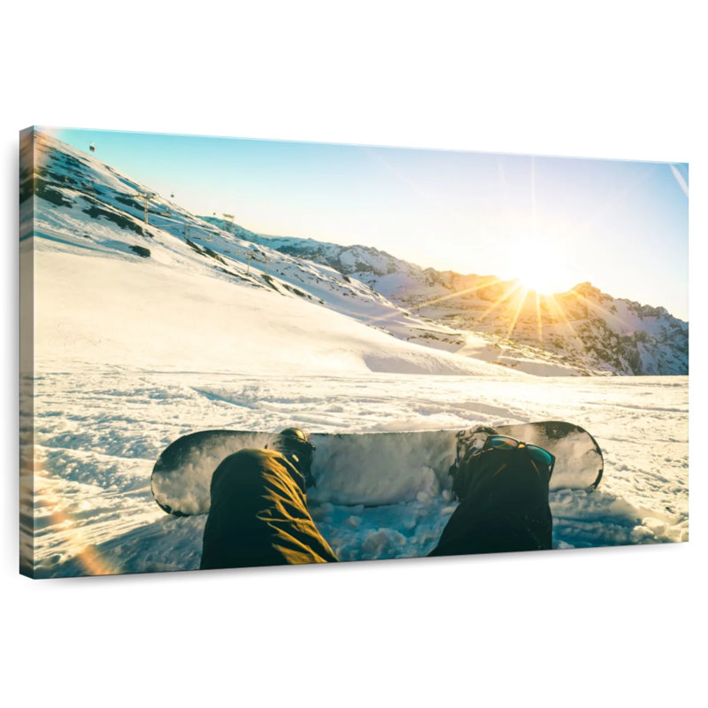 Planche à neige Sirci Sunset, H 30 po x l 45 po