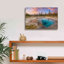 «Thermal Sunset - Yellowstone National Park» par Darren White, estampe numérique sur toile-1332144906