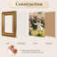 Cadre photo rétro 4 x 12, cadre élégant rétro 4 x 12 pour affichage mural ou de table, paquet de 1-13027176