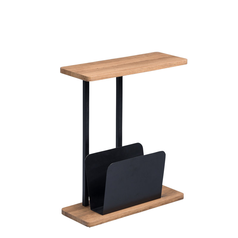 Horrell Side Table, Light Brown, Light Brown/Black