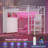 Twin Size Metal Loft Bed With Stairs, 8 Storage Drawers, Led Loft Bed With Storage Stairs-1116306238