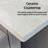 Bath Vanity with White Ceramic Top-380164624