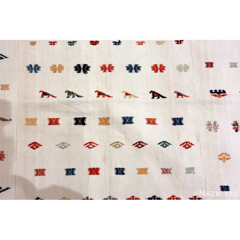 One-of-a-Kind Rectangle 6' x 6'5" Flatweave Area Rug
