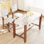 Ensemble de table de salle à manger 3 pièces à hauteur de comptoir pour 2 personnes, table de bar en faux marbre et 2 chaises rembourrées, ensemble de salle à manger moderne de style Mid-Century pour la salle à manger, cuisine de pub, petite place