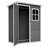 Waterproof Storage Shed With Floor And Lockable Design And Window