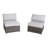 4-Person Outdoor Seating Group With Cushions – Fully Assembled, No Assembly Required
