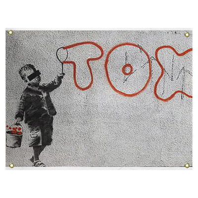 Tapisserie moyenne de polyester tox