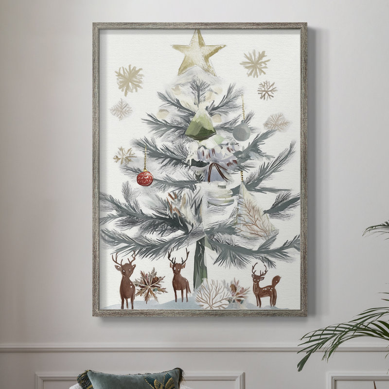 «Christmas Holiday Art» CECX, reproduction d'art encadrée, H 30 po x l 24 po