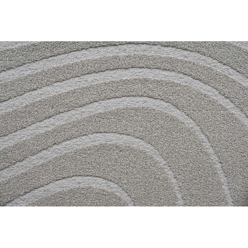 Geo Area Rug, Abstract, Cream, Rectangle 240cm  x 340cm
