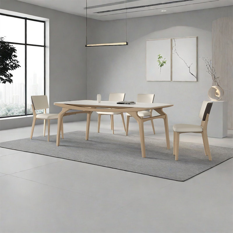 Ensemble de table de salle à manger durable, H 29,52 po x L 62,99 po x l 31,49 po