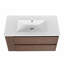 Meuble-lavabo mural 36 po avec lavabo en céramique-15043093
