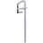 Bar Clamps Set, 21.3x9.1x2.8 inches, Steel, 4 Pieces, Clamp Set, Silver, 1400 lbs Force