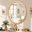 Miroir rond rond pour meuble-lavabo
