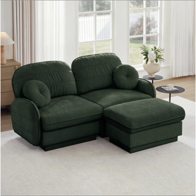 Upholstered L-Shaped Sectional Reversible