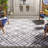 Courtyard Performance Geometric Indoor/Outdoor Area Rug-88890229