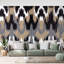 Peel & Stick Geometric Border-100692189