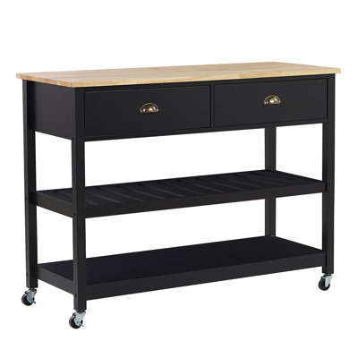 Newhaven Solid Wood Bar Cart