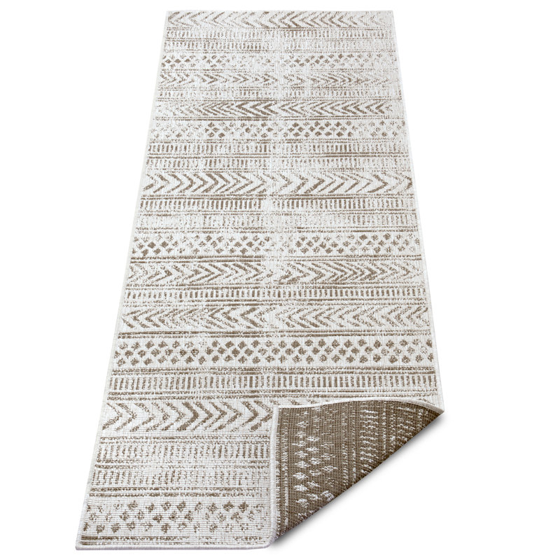 Biri Flatweave Blue Rug, 80 x 250cm