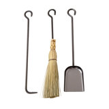 Steel Fireplace Tool Set