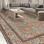 Hand Knotted Wool Area Rug in Ivory