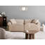 3 Seater Fabric Sofa Beige Takoya-1459928158