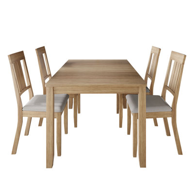 Ocossio 4 - Person Four Leg Dining Set