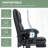 Vibration Massage Reclining Faux Leather Office Chair