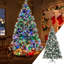 Lighted Artificial Pine Christmas Tree-1553849436