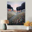 «Blooming Wildflowers In Countryside Town», reproduction d'art murale prairie-990868372-990868370
