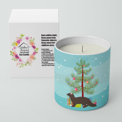 Ceramic Jar Candle with Holder