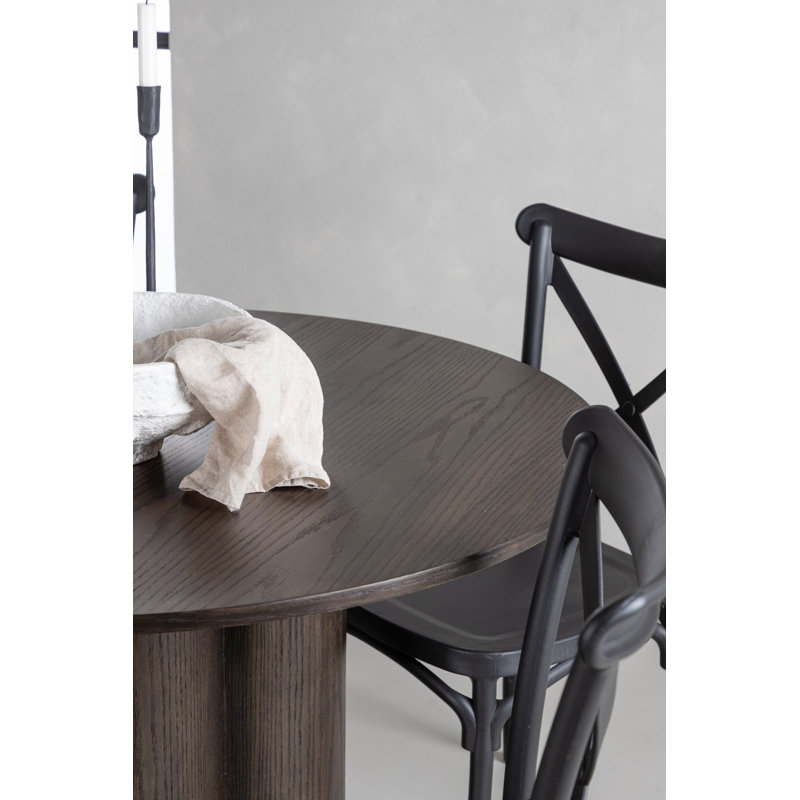 Nicolas 4 -Person Dining Set, Brown