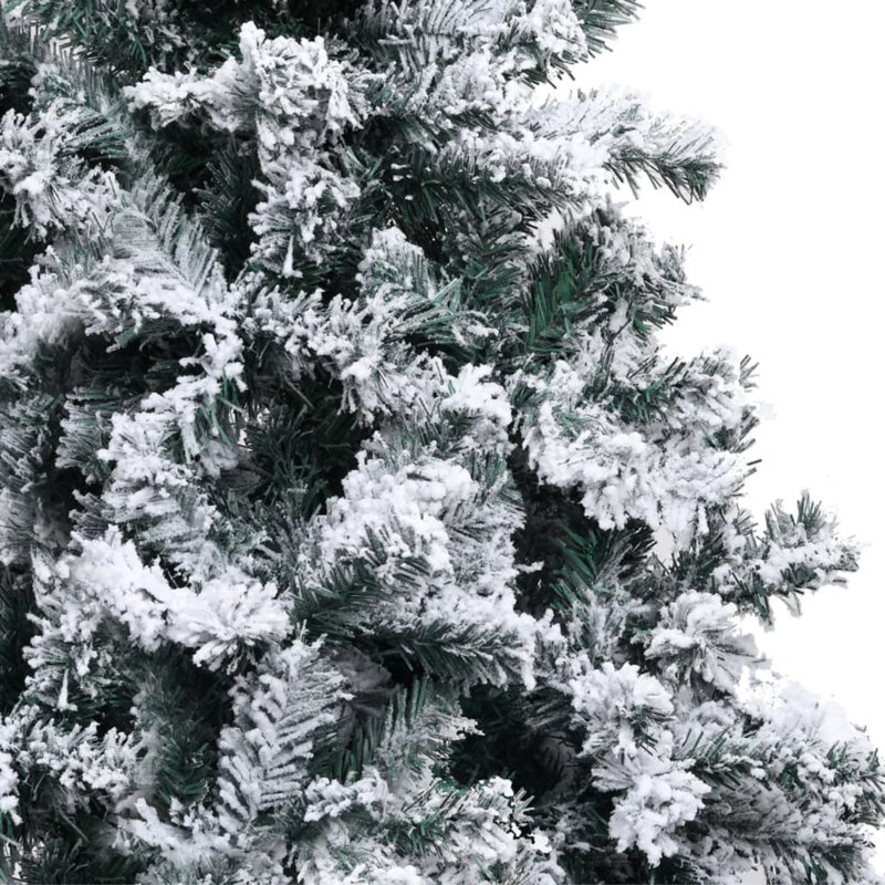 Décoration de sapin de Noël artificiel illuminé avec boule, 4'