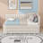 Upholstered Daybed with Three Drawers and Trundle-803584502-803584507