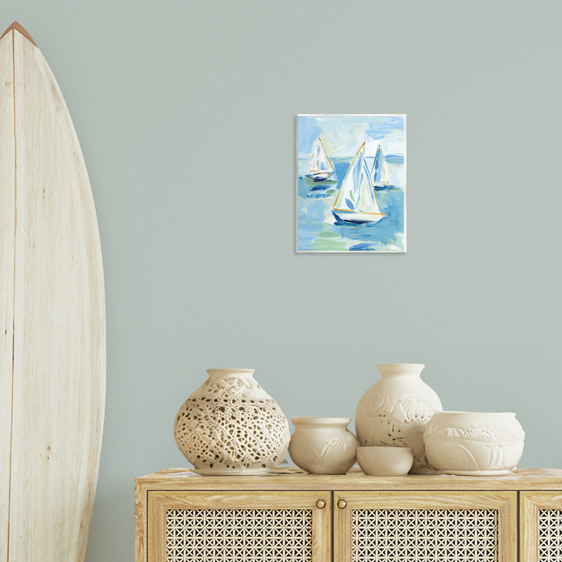 Art mural sur toile "Cadre de voile" par Julia Purinton