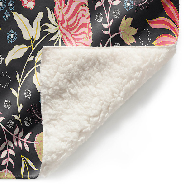 Couverture sherpa doux summer, l 51 po x L 60 po