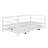 Metal Daybed With LED And Trundle