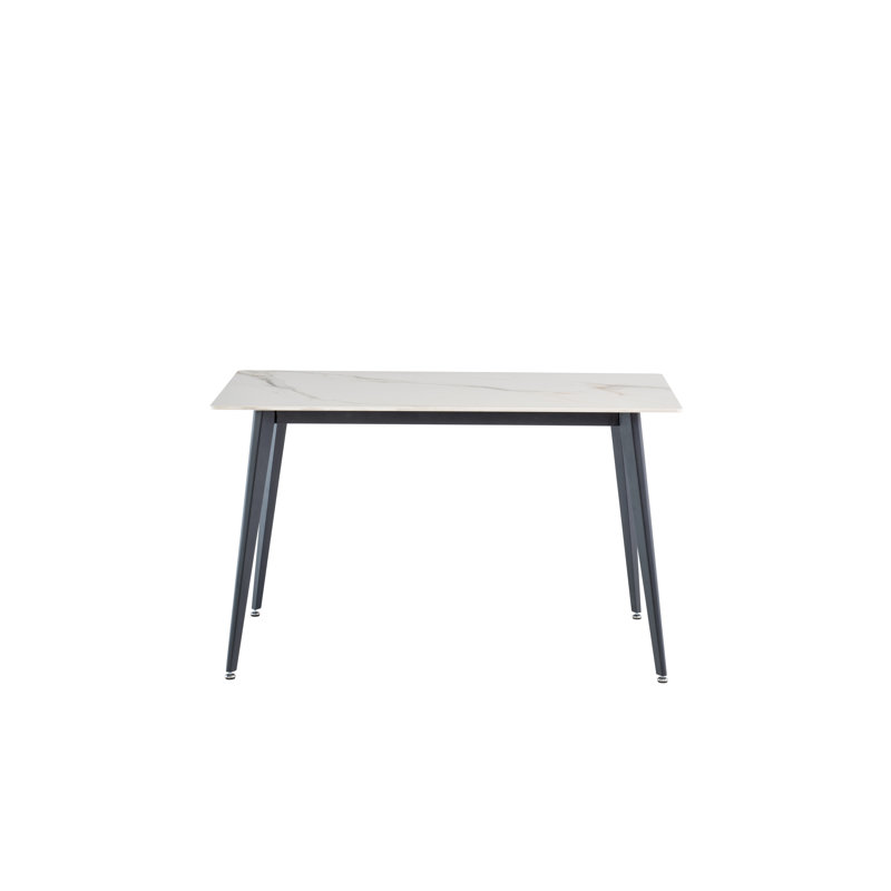 Ivy Rectangular Dining Table, Kass Gold, H76 x L130 x W70cm