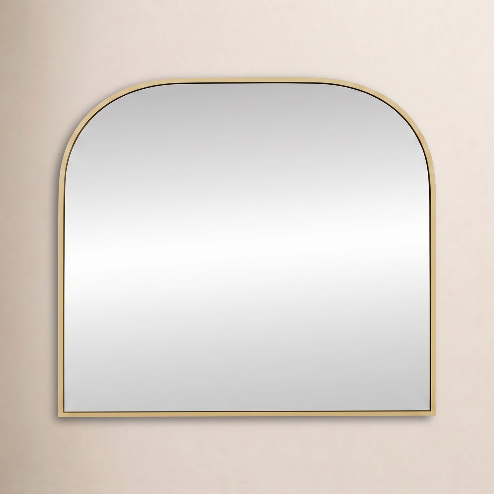 Sabine Accent Mirror, Brass, 38" x 42"